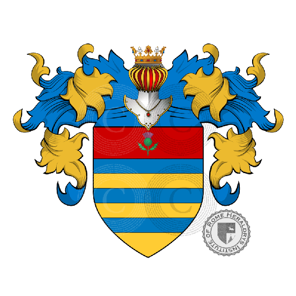 Coat of arms of family Cardone di Prignano