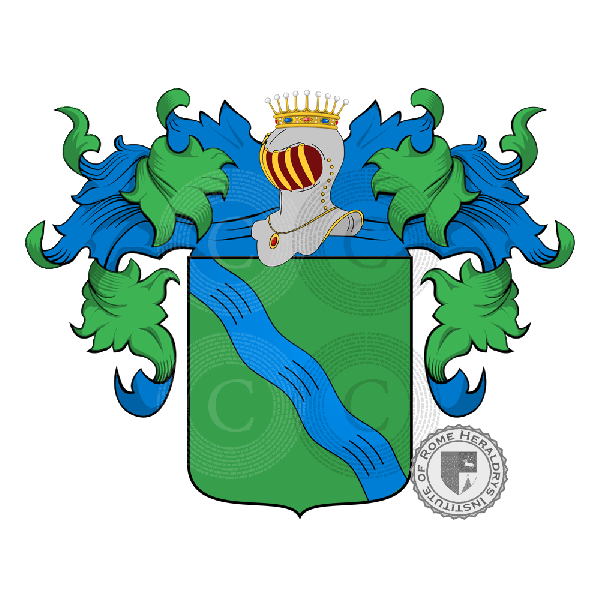 Coat of arms of family Fiumi
