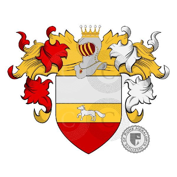 Coat of arms of family Istolini