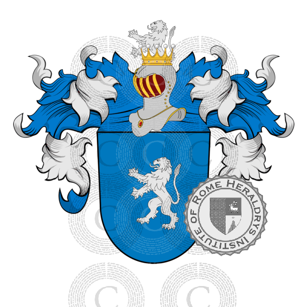 Wappen der Familie Strack von Weissenbach