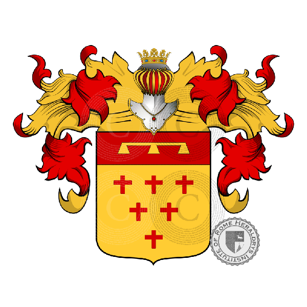 Coat of arms of family Roggiero