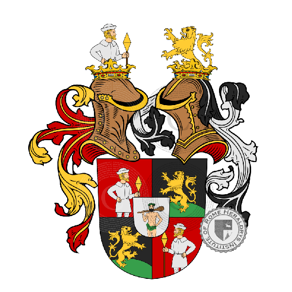 Coat of arms of family Depra