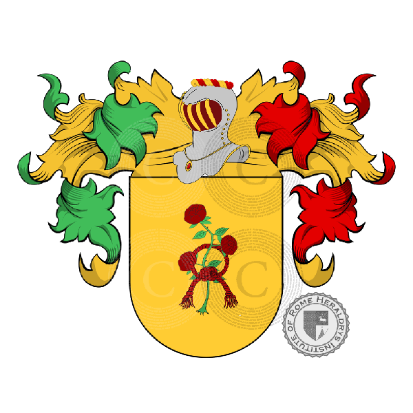Coat of arms of family Demenech