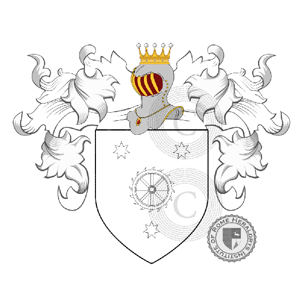 Coat of arms of family Renzi