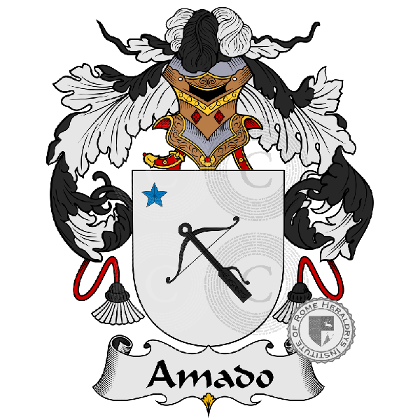 Coat of arms of family Amado