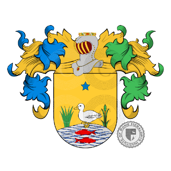 Coat of arms of family Eiras