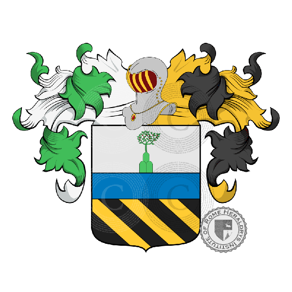 Wappen der Familie Corgnale