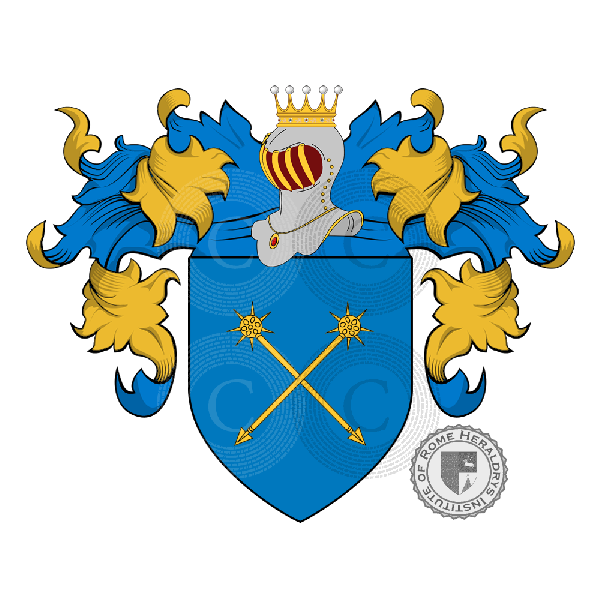 Coat of arms of family Massei