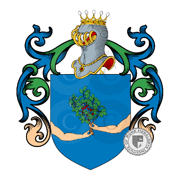Wappen der Familie Cerasa