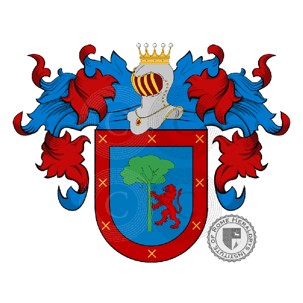 Coat of arms of family Ramirez