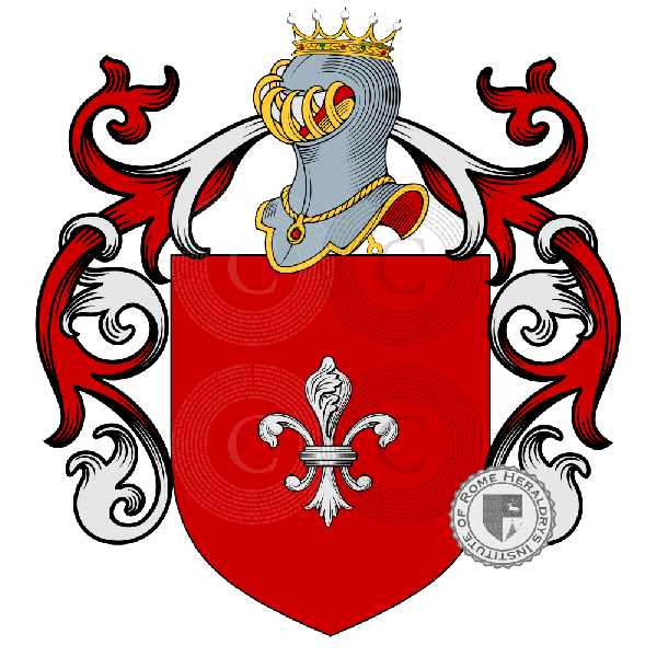 Coat of arms of family Tartari