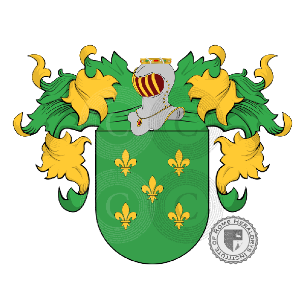 Coat of arms of family Marinho