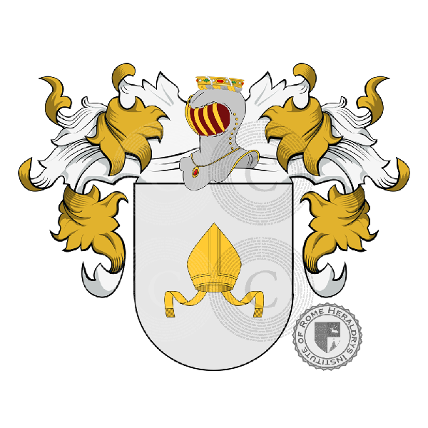 Coat of arms of family Barcelona