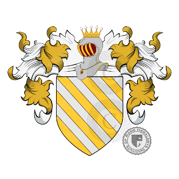 Coat of arms of family Borsani