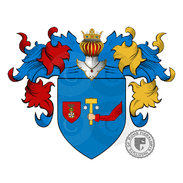 Coat of arms of family Maglione