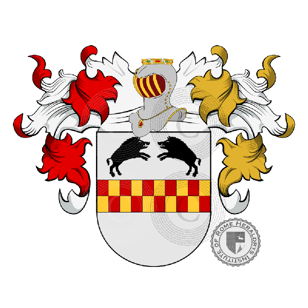 Coat of arms of family Orro