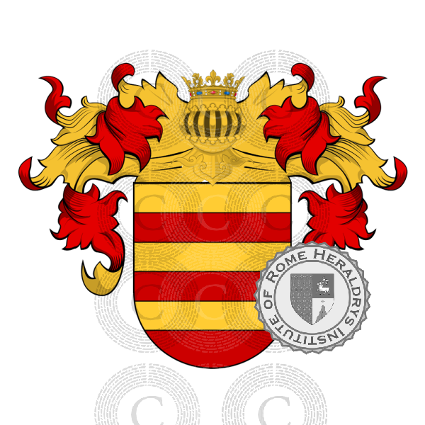 Coat of arms of family Ampurias