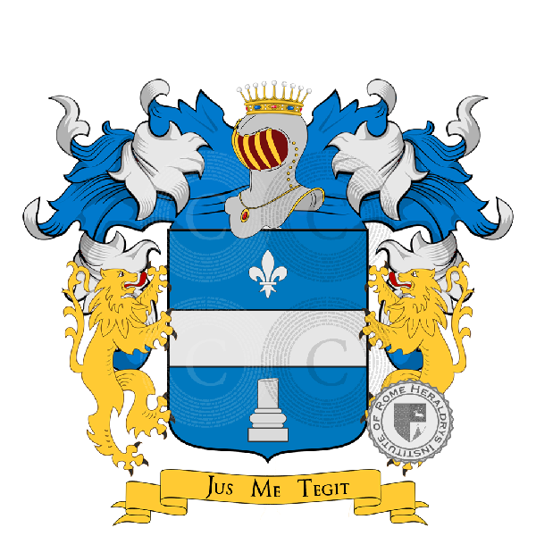 Coat of arms of family Fani