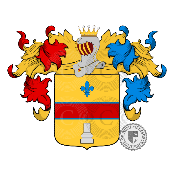 Coat of arms of family Fani