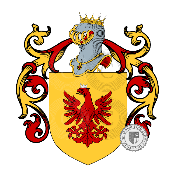 Coat of arms of family Bagliacca