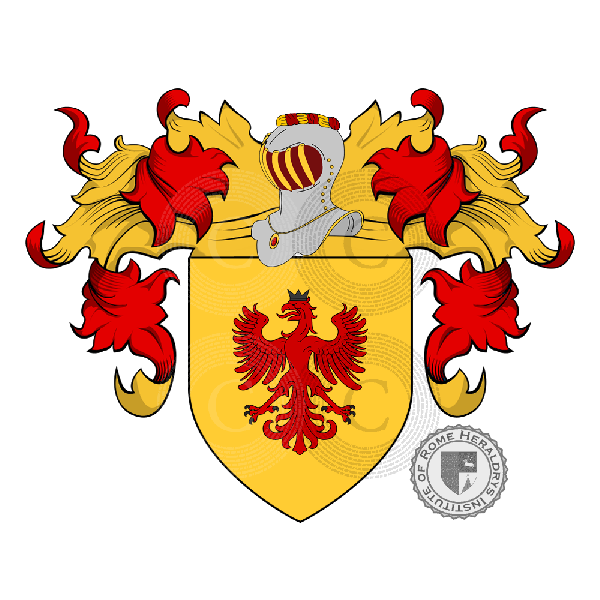 Coat of arms of family Bornico