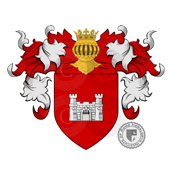 Coat of arms of family Beseno