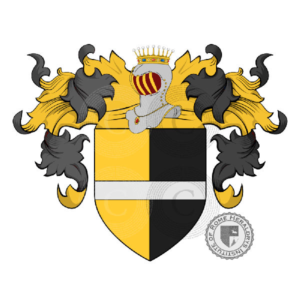 Coat of arms of family Alighieri