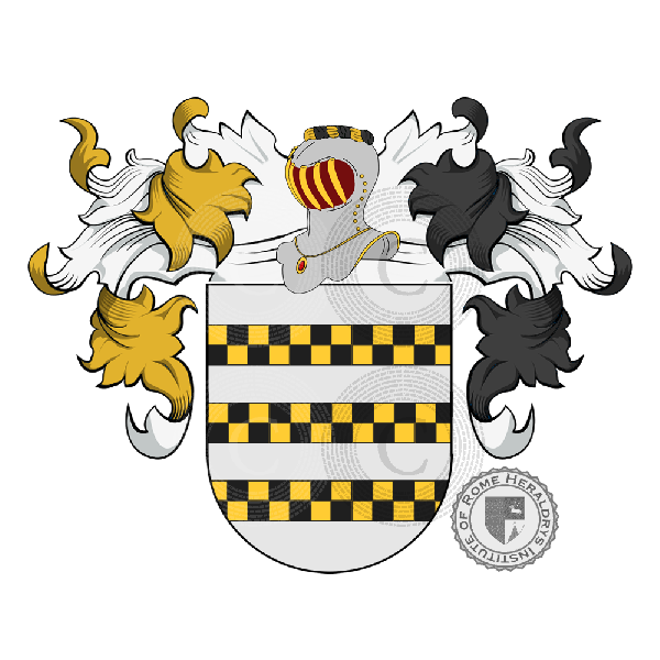 Coat of arms of family Zebaume