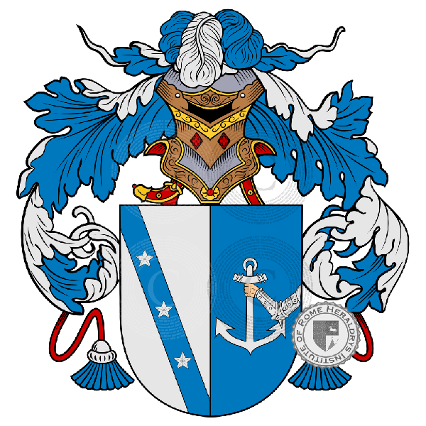 Coat of arms of family Ferràs