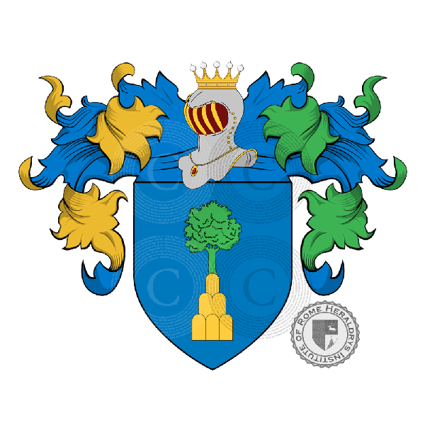 Coat of arms of family Cini di Mattia