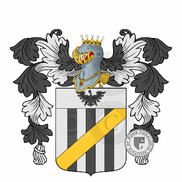 Coat of arms of family Frevante