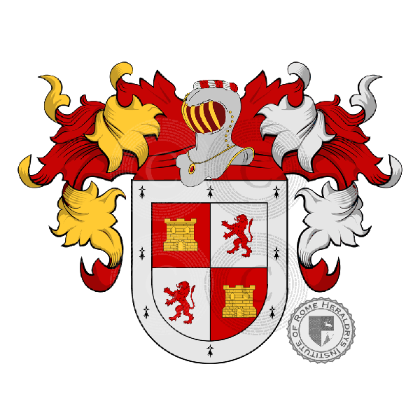 Coat of arms of family Cortijo