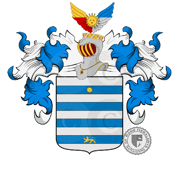 Coat of arms of family Mastrogiovanni Tasca