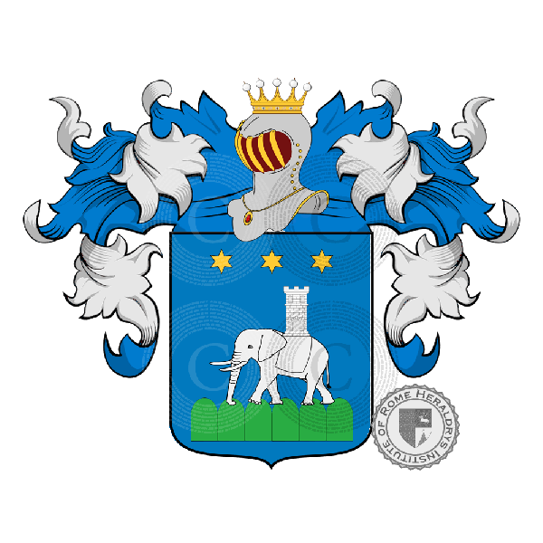 Wappen der Familie Malfante