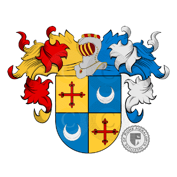 Coat of arms of family Trotta