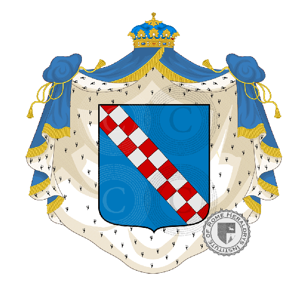 Coat of arms of family Altavilla
