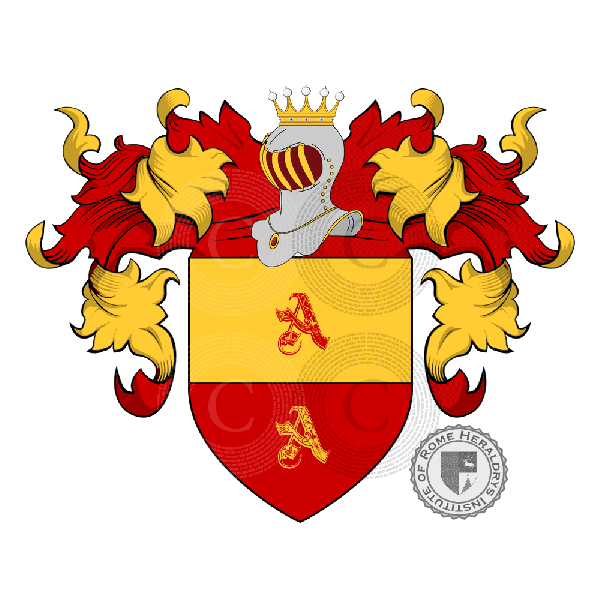 Coat of arms of family Favaro