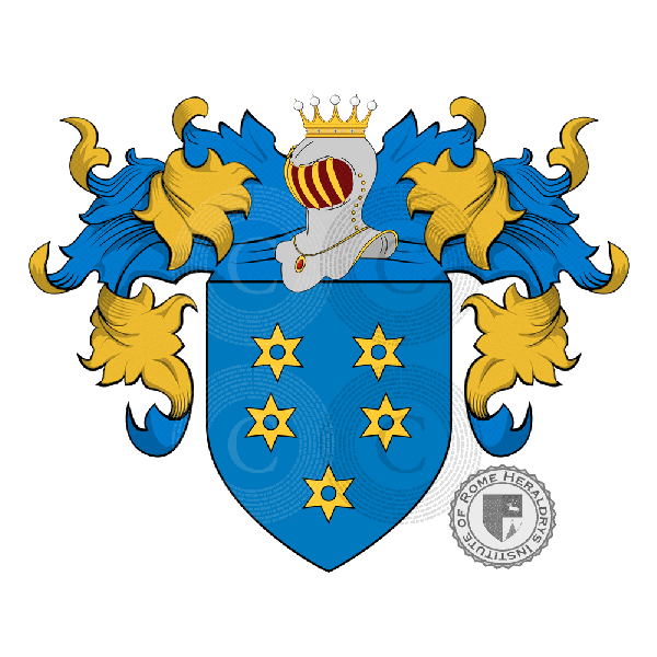 Coat of arms of family Facchini