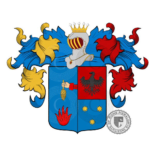 Coat of arms of family Simonelli