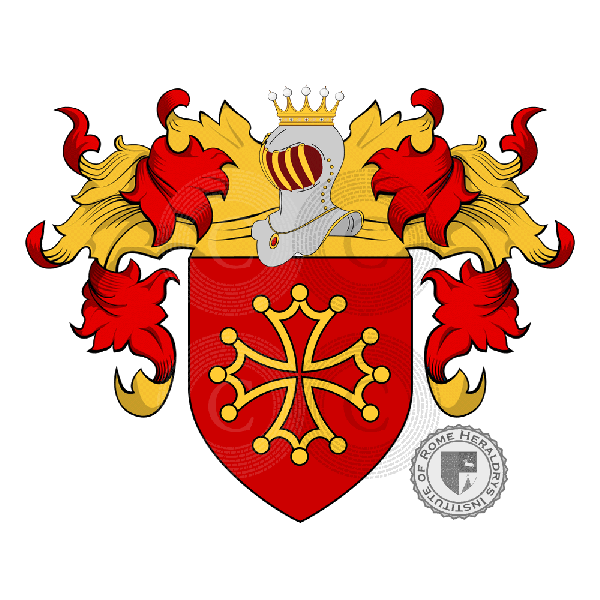 Coat of arms of family Mozzi