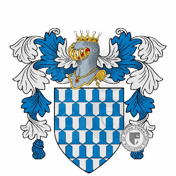 Wappen der Familie Cinquini