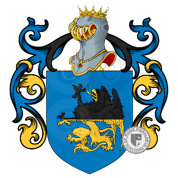 Coat of arms of family Pastene