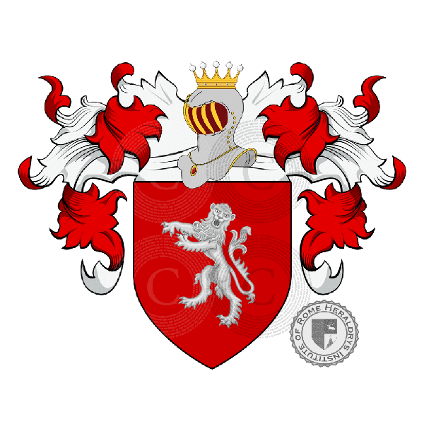 Wappen der Familie Gabellini