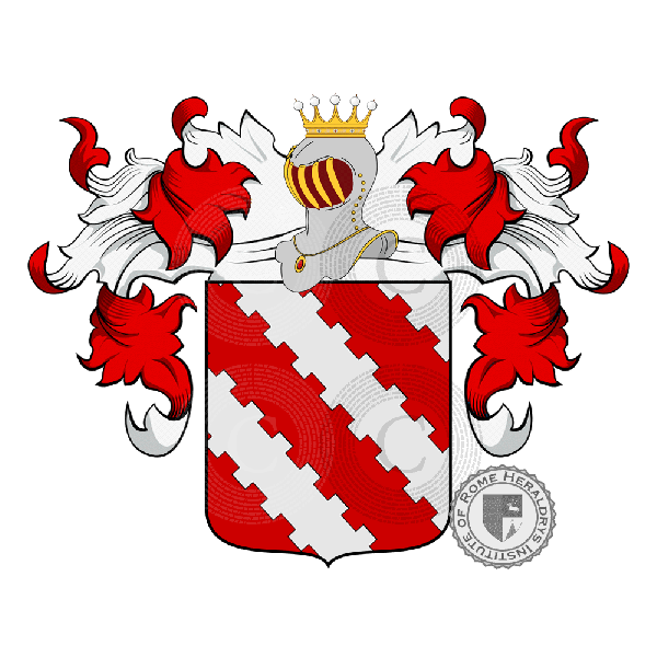 Coat of arms of family Pagliai