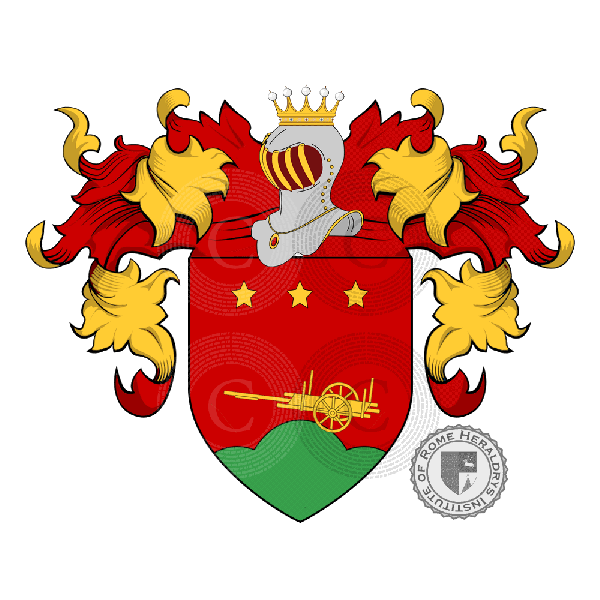 Coat of arms of family Barocci