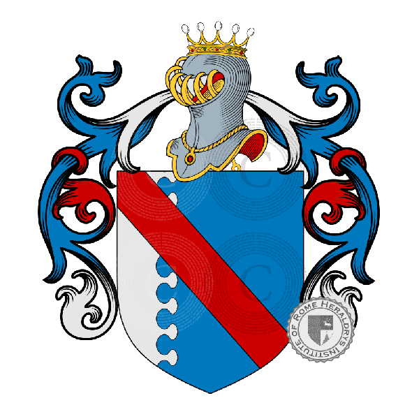 Coat of arms of family Canella