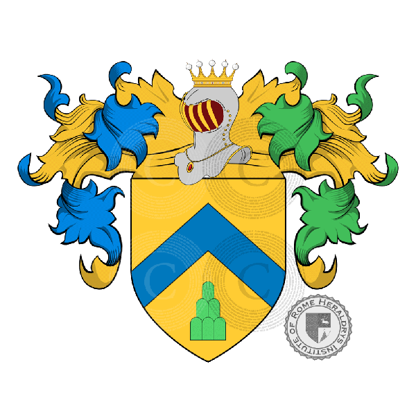 Wappen der Familie dal Poggetto