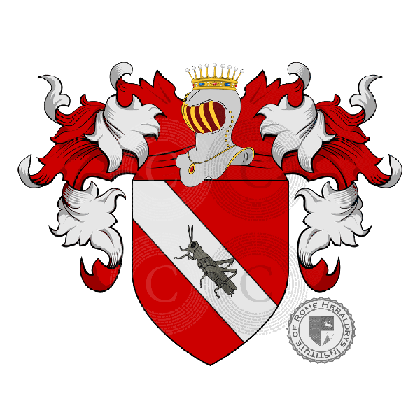 Coat of arms of family Grillo