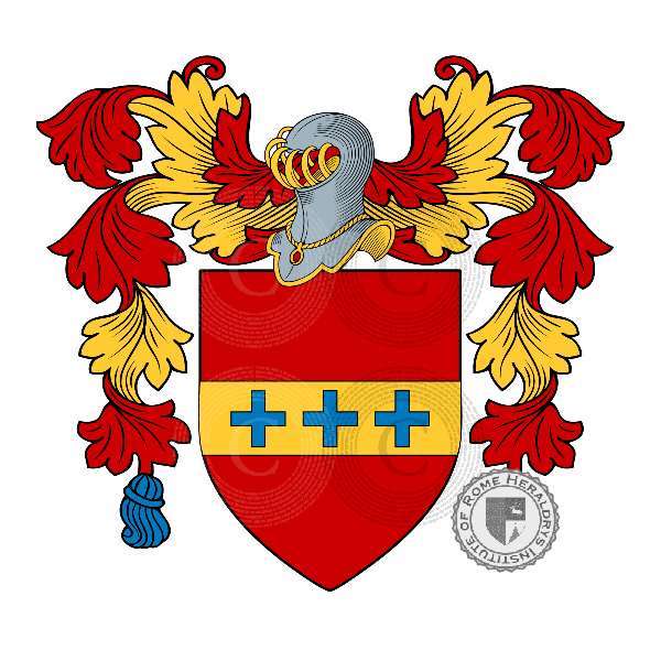 Coat of arms of family Cino