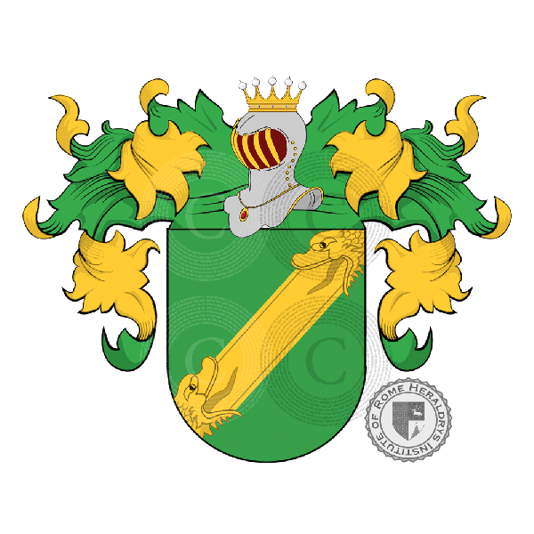 Coat of arms of family Casti
